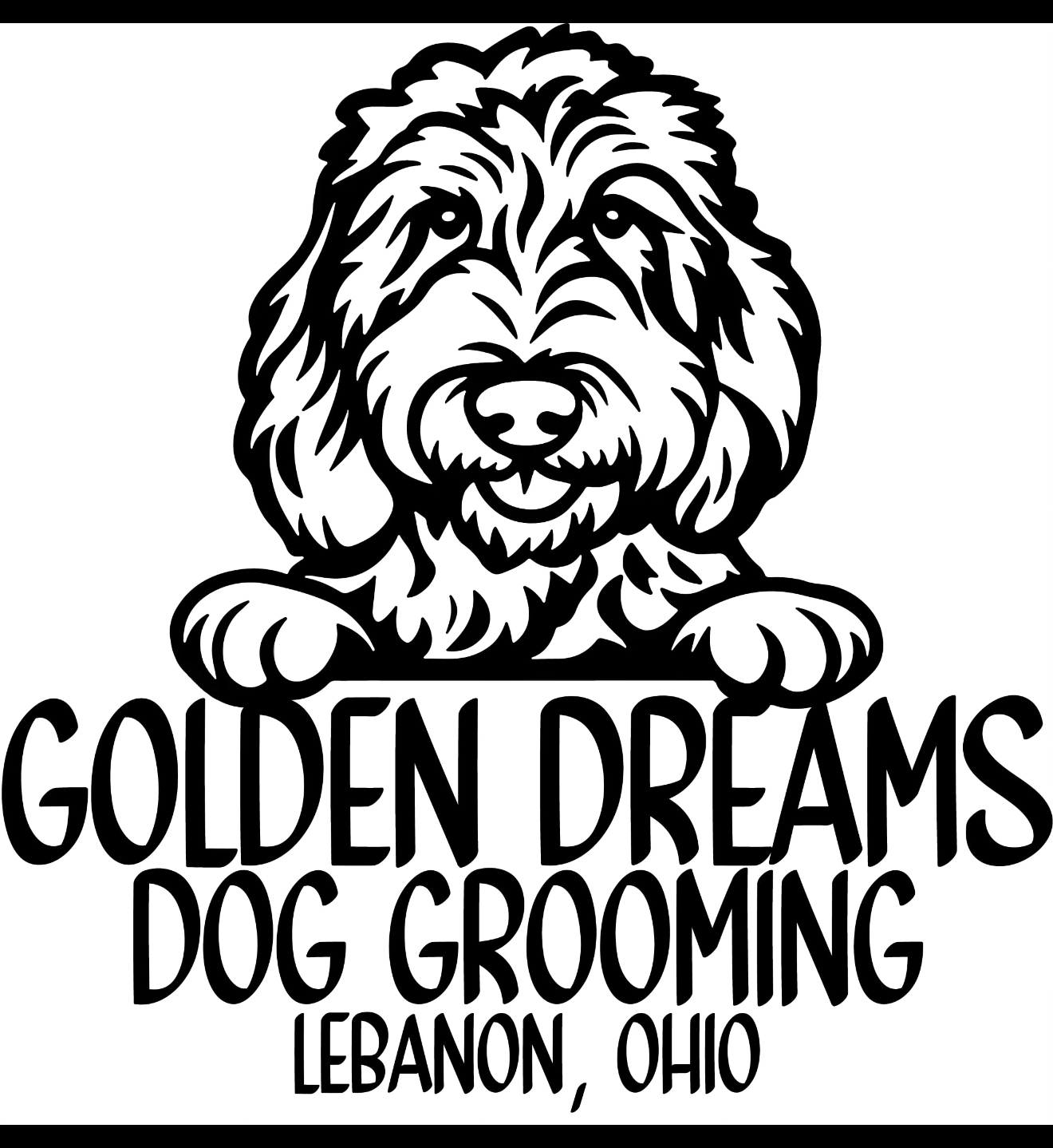 Golden Dreams Dog Grooming logo